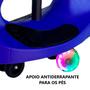 Imagem de Carrinho Gira Gira Car Rolimã Infantil Até 100Kg Luzes Rosa