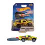 Imagem de Carrinho Hot Wheels Chave Lançadora Radical Amarelo - Fun