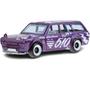 Imagem de Carrinho Hot Wheels Datsun Bluebird Wagon 510 Roxo