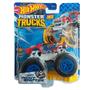 Imagem de Carrinho Hot Wheels Monster Trucks Night Shifters - Com Carrinho Esmagado - Die Cast 1:64 - Mattel - FYJ44