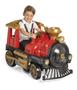 Imagem de Carrinho Infantil de Passeio e Pedal Trem Locomotiva Calesita