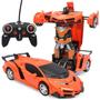 Imagem de Carrinho Lamborghini Transformers Controle Remoto Vira Robô