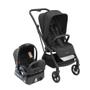 Imagem de Carrinho Leona Black Com Bebê Conforto E Base Maxi Cosi