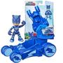 Imagem de Carrinho Menino Gato Pj Masks + Boneco 22cm PJ Masks Hasbro