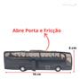 Imagem de Carrinho Miniatura Ônibus De Metal Abre Porta Fricção