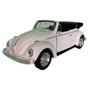 Imagem de Carrinho Miniatura Volkswagen Fusca Beetle Conversível Metal