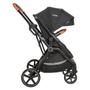 Imagem de Carrinho Nomad Preto Com Bebê Conforto Casulo Click - Kiddo