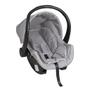 Imagem de Carrinho Olympus Black Com Bebê Conforto Cocoon Cinza E Base