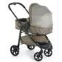 Imagem de Carrinho Olympus Chocolate Com Bebê Conforto Grid E Base
