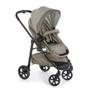 Imagem de Carrinho Olympus Chocolate Com Bebê Conforto Grid E Base