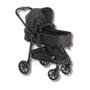 Imagem de Carrinho olympus new black (preto) + bebe conforto grid - galzerano