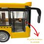 Imagem de Carrinho Ônibus Escolar A Fricção Com Luz e Som - Zippy Toys - Escala 1:16 Abre Porta