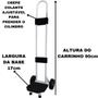 Imagem de Carrinho Para Cilindro Medicinal / Oxigênio 3.0 Litros (0,45m³) / 4.6 L - Vagalumy