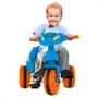 Imagem de Carrinho Passeio e Pedal Azul Triciclo Infantil Velobaby  356 Bandeirante 