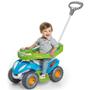 Imagem de Carrinho Passeio Infantil Super Comfort Quadriciclo 2x1 Pedal-Passeio C/ Protetor Buzina Empurrador