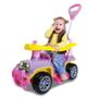 Imagem de Carrinho Quadriciclo De Passeio com Empurrador sem Pedal Jip Jip Menina  Maral