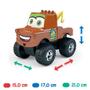 Imagem de Carrinho Racer Resgate 17x21cm Dismat