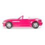 Imagem de Carrinho Roadster Rosa Conversível Serve Barbie 42cm 3010