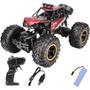 Imagem de Carrinho Rock 4x4 Truck Controle remoto bateria Off-road crawler