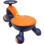 Imagem de Carrinho Rolimã Car com Giro Elétrico Infantil Brinquedo Criança Bateria 6V Brinqway BW-188 Laranja