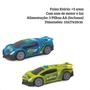 Imagem de Carrinho Speed Car Hot Wheels com 22cm verde ou azul(sortido) Com Som e Com Luz Multikids BR2086