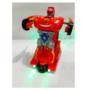 Imagem de Carrinho Super Robots relâmpago mcqueen Carro Vira Robô Emite Luz Som Transformers