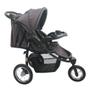 Imagem de Carrinho Travel System Prime Baby Triciclo Velloz - Cinza