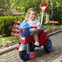 Imagem de Carrinho Triciclo Infantil De Passeio ou Pedal Com Empurrador Baby City Maral