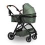 Imagem de Carrinho trio street pistache com bebe conforto e base isofix - abc design