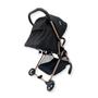 Imagem de Carrinho zurich preto/gold couro preto - premium baby