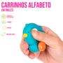 Imagem de Carrinhos Alfabeto de Animal Inglês Brinquedo Infantil Carro P/ Crianças - BBR Toys