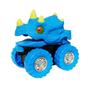 Imagem de Carrinhos Dinossauros Roda Livre Coloridos Kit com 5  3+ DMT - DM Toys