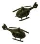 Imagem de Carrinhos Miniaturas Kit 8 Peças Militar Plástico Brinquedo