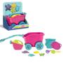 Imagem de Carriola De Praia Balde Regador Formas Divertoys Pink 8285