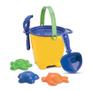 Imagem de Carriola Infantil Com Kit Praia Samba Toys Ref.0082 Laranja