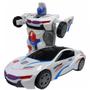 Carro Brinquedo Policia Transformers Robô Som E Luz - Carro Policial Imagem de Carro Brinquedo Policia Transformers Robô Som E Luz