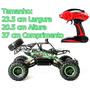 Imagem de Carro Buggy Remoto Grande 37cm Comprimento 4wd 10km cor verde com nota fiscal