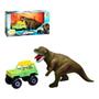 Imagem de Carro Com Dinossauro Dino Park - Samba Toys