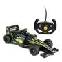 Imagem de Carro Controle Remoto sem Fio Racing Preto/Amarelo - Dm Toys