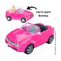 Imagem de Carro Conversivel Infantil Para Boneca Compativel C/ Barbie