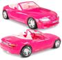 Imagem de Carro da Barbie Rosa conversivel BMW original c/ 2 un Kit