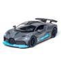 Imagem de Carro de Brinquedo Bugatti Divo em Metal - Escala 1/32 com Luzes