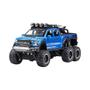 Imagem de Carro De Brinquedo Infantil Em Escala 1:24 Ford Raptor F150 Em Liga Com Som E Luz Modelo Off Road