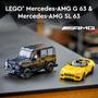 Imagem de Carro de brinquedo LEGO Speed Champions Mercedes-AMG G 63 e SL 63 F1