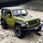 Imagem de Carro de Brinquedo Off-Road 1:32 - Modelo Jeep Wrangler Rubicon 1941 com Som e Luz