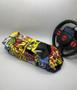 Imagem de Carro de corrida Graffiti RC com luz 4WD MeninosControle Remoto Brinquedo Infantil Presente