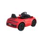 Imagem de Carro de Passeio Infantil c/Controle Carrinho Elétrico Motorizado Porsche Esportivo Vermelho Luz Led