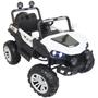 Imagem de Carro Elétrico 12V Infantil Utv Buggy Controle Som Bluetooth Usb Luzes Branco Brinqway BW-085BR