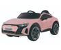 Imagem de Carro Elétrico Audi E-Tron Gt 12v Infantil Rosa - Zippy Toys