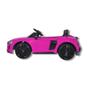 Imagem de Carro eletrico audi r8 spyder 12v rosa - importway